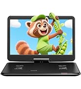 Amazon.co.jp: 【新機種·15.6インチHD大画面】Surfola ポータブルDVD